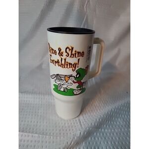 Warner Bros.‎ Studios 1998 Marvin the Martian Plastic 22oz. Coffee Mug/Tumbler